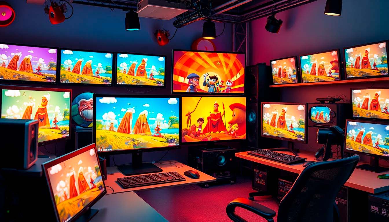 Animações 3d, simulação 3D, criação de vídeos animados, importância dos vídeos